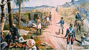 Fernando Mijares ataca a Guadalupe Victoria en Puente del rey y se apodera del puente