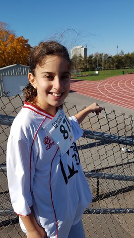 J’ai participé au cross country