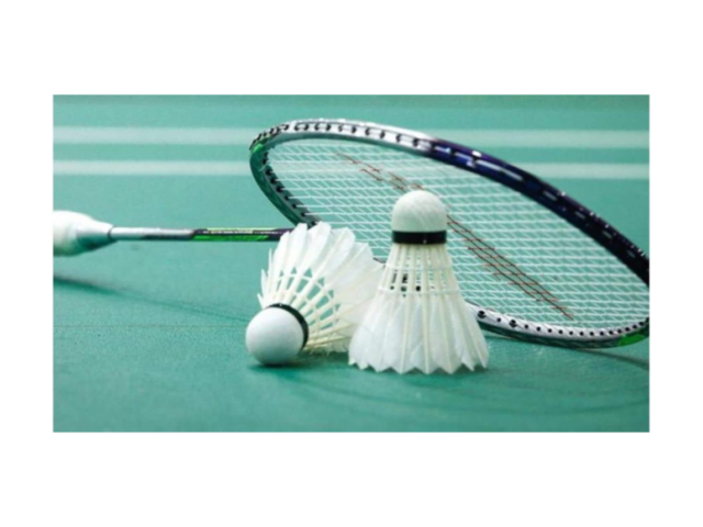 J’ai fais l’équipe de badminton