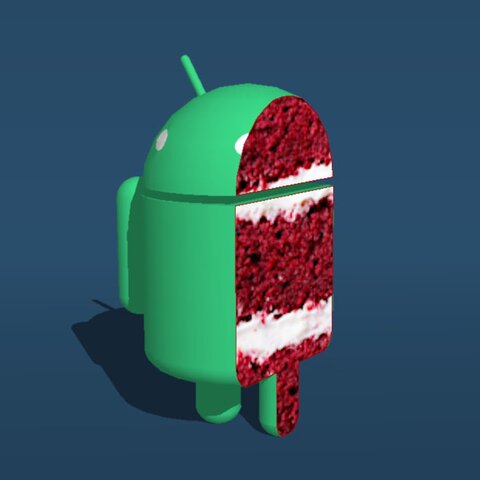 Android 11 Red Velvet Cake