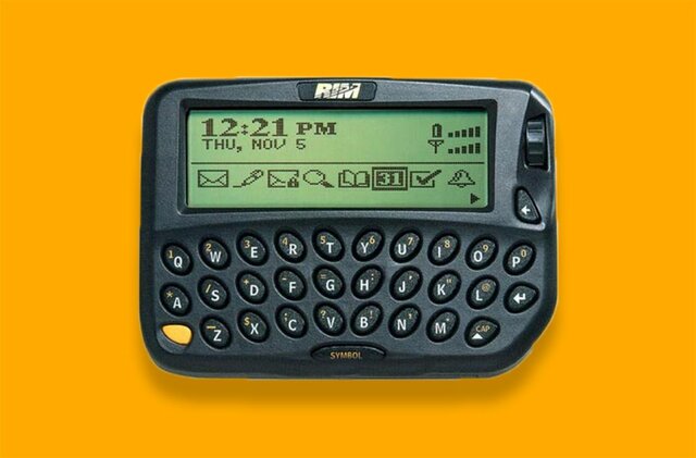 1999: precursor del smartphone BlackBerry