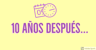 Como me veo en 10 años
