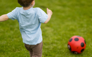 Anthony First Kickball