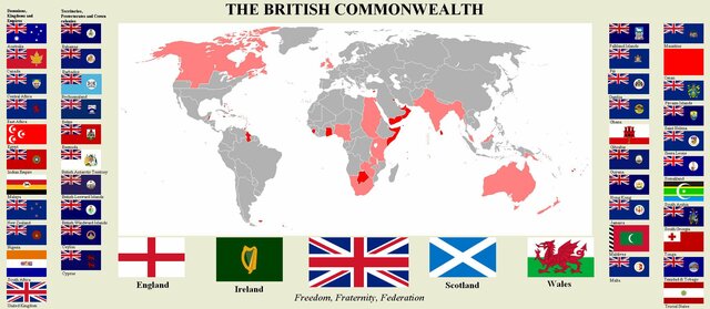 The current Commonwealth of Nations