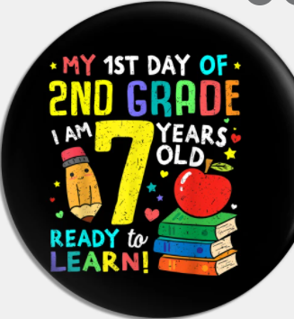 Anthony's first day of 2nd grade