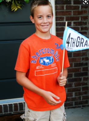 Anthony's starts 4th grade