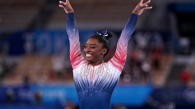 Simone Biles breaks U.S. Women Gymnastics Team Record
