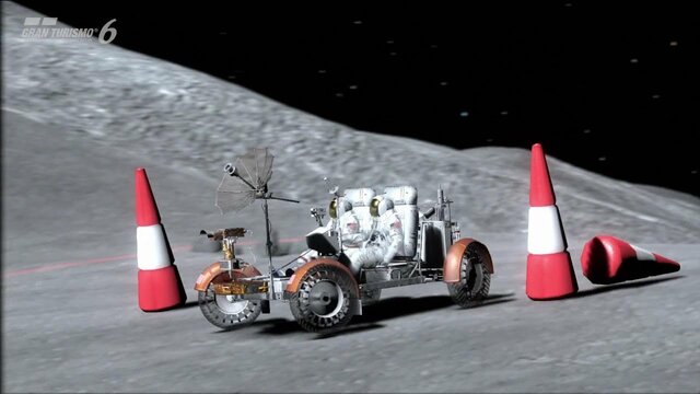 1971 Moon Rover driven and it actually went into a game called gran turismo
