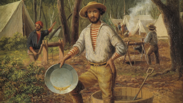 Gold rush in Australia - 1851