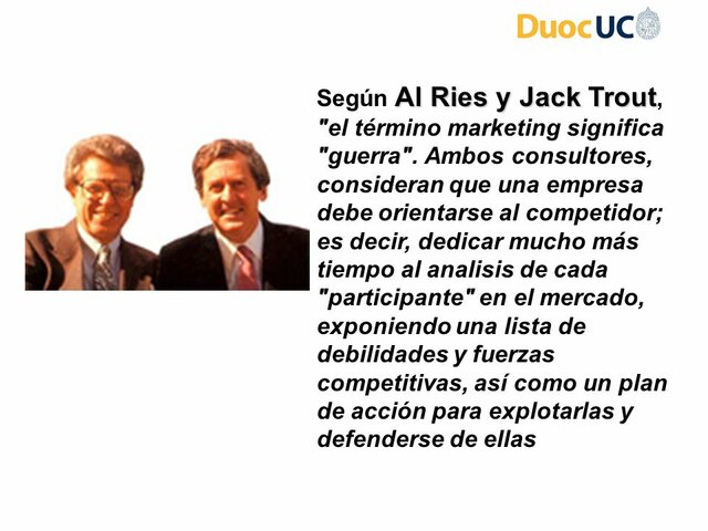 Al Ries y Jack Trout