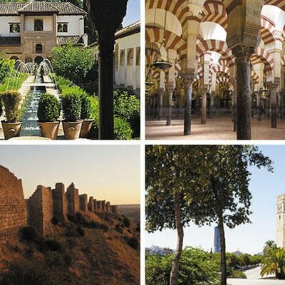 Timeline: Monumentos del arte musulman en la Península Ibérica.