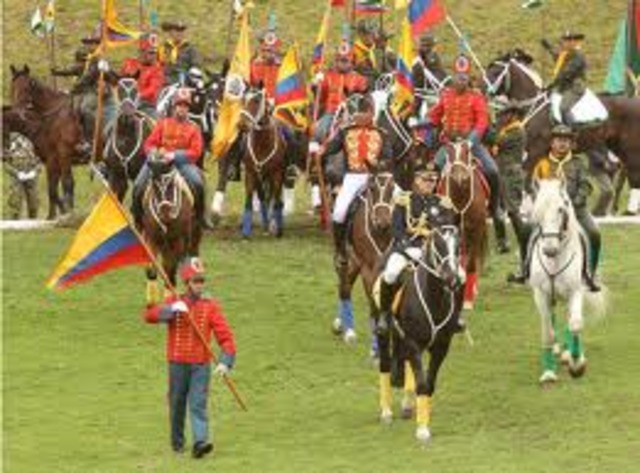 Entrada triunfal de las tropas libertadoras