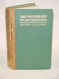escrito de Walter Dill Scott titulado The Theory of Adversiting,
