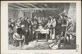 Virginia Dare becomes the first English child born in the New World.