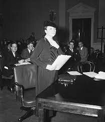 The First Woman in the Presidential Cabinet