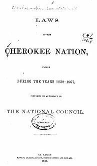 General Council of Cherokee goes against equality of gender.