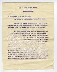 petition from the women of georiga protesting the womens suffrage amendment