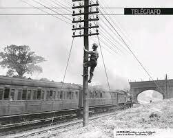 Primera línea Telegráfica Electromagnética