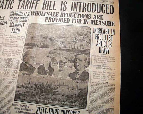 Underwood-Simmons Tariff