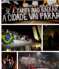 Protestos gerais em várias cidades do Brasil