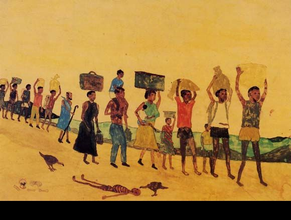 Salva, 1985 - Salva begins the walk to Ethiopa