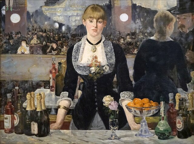 Manet, Un bar aux Folies Bergère