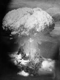 The atomic bomb is dropped on Nagasaki