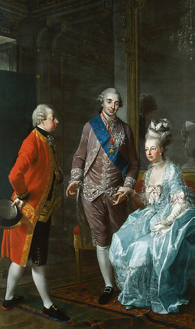 Marie Antoinette and Louis XVI wed.