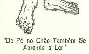 Campanha "De pé no chão também se aprende a ler".