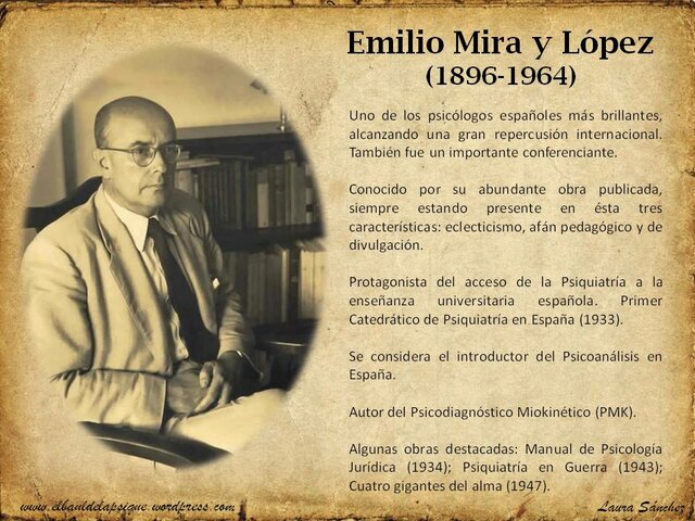 Mira y López crea el lnstituto de Selección y Orientación