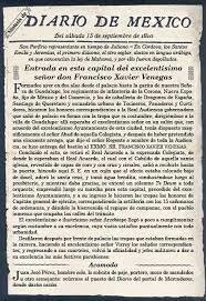 Primer periódico Nacional