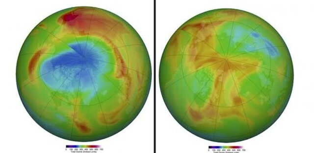 Las causas del agujero de ozono antártico