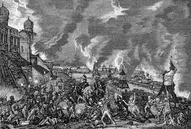 Восстание городских жителей  под предводительством Стахора Миткевича