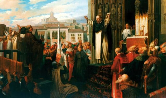 Sant Vicent Ferrer participa en el Compromís de Casp