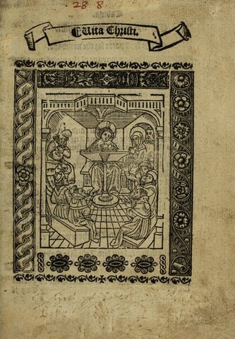 Francesc Eiximenis acaba d'escriure Vita Christi