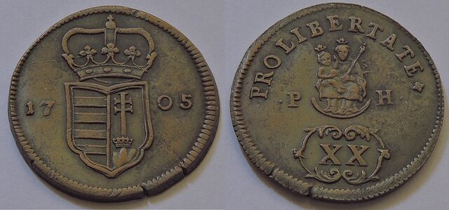 Rákóczi, aki utálta magát a saját pénzén