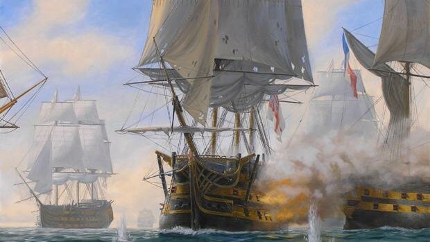 Cae España en Trafalgar