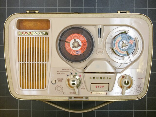 Le magnétophone à bande