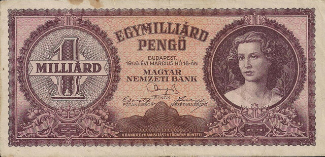 Világrekord infláció