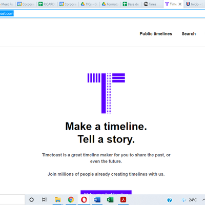 Timeline: Evolución de la TGS