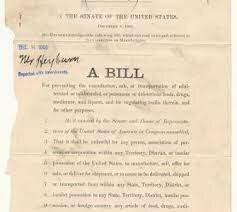 Passage of Pure Food and Drug Act