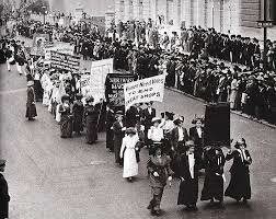 the largest suffrage parade to date