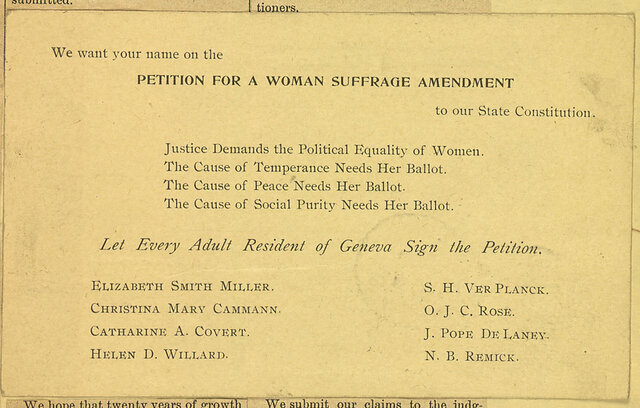 Women's Suffrage Amendment