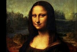 Leonardo da Vinci dipinge la Gioconda (moglie di Francesco del Giocondo)
