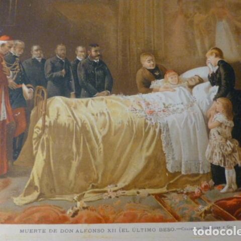 Muerte de Alfonso XII