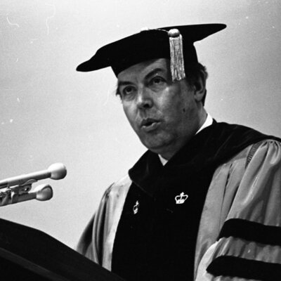 George W Johnson becomes GMU's Fourth President