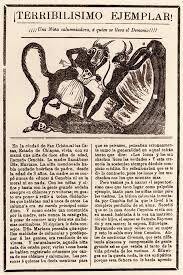 Hojas volantes en la época colonial