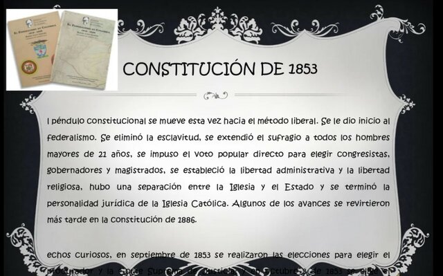 1853 - Constitución Política de la República de Nueva Granada
