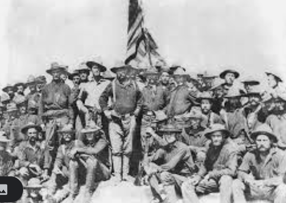 TR the Rough Rider at San Juan Hill