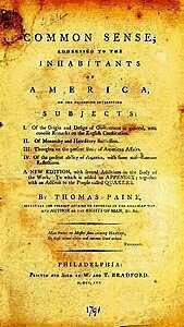 "Common Sense" Published by Thomas Paine